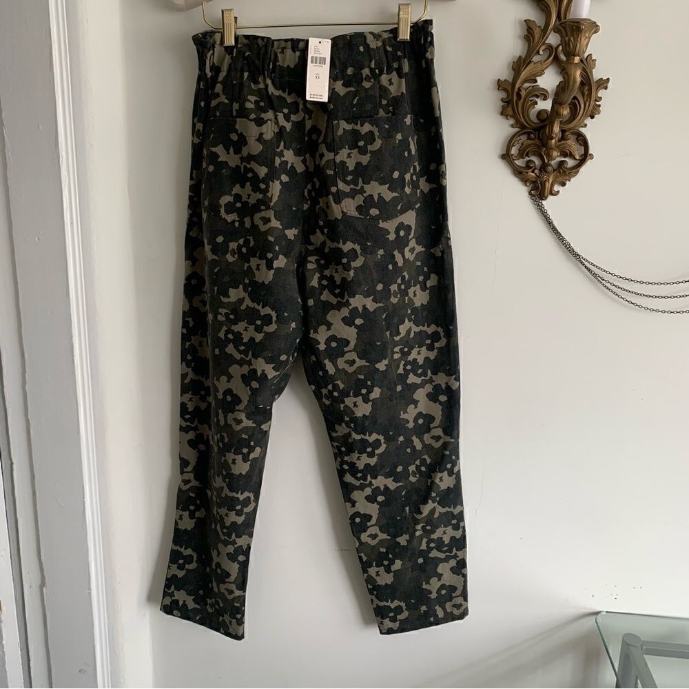 ANTHROPOLOGIE THE WANDERER CAMO PANTS GREEN TAN - Picture 10 of 14